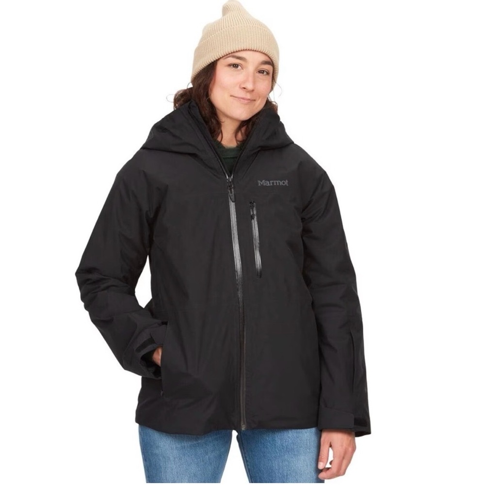 Marmot Lightray GORE-TEX Black Insulated Snow Jacket Size Large
